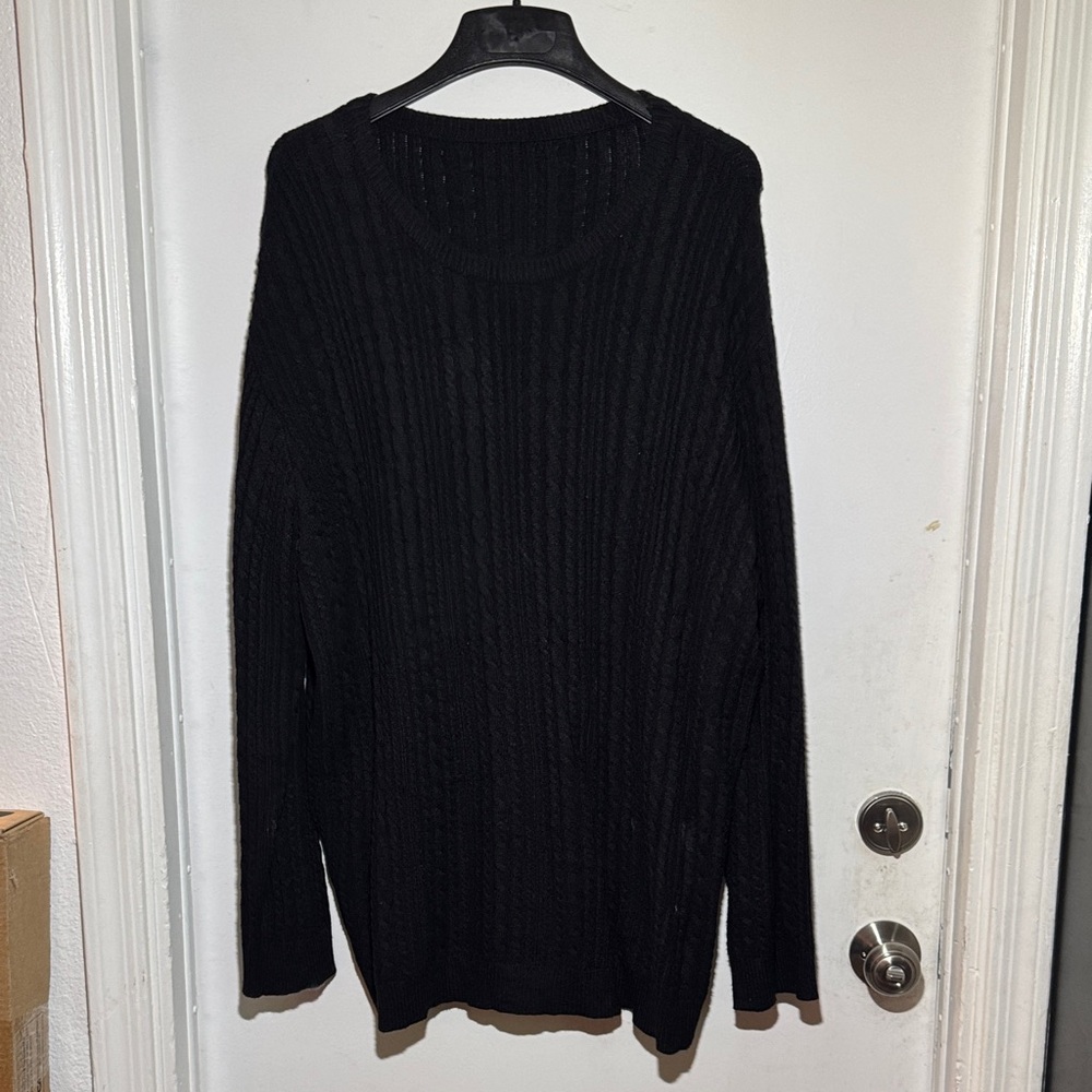 Men's Black Sweater